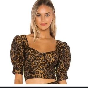La' Ros Leopard Print top